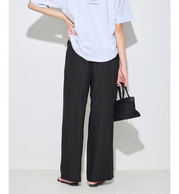 journal standard L'essage「VISリネンタックワイドパンツ」|その他|
