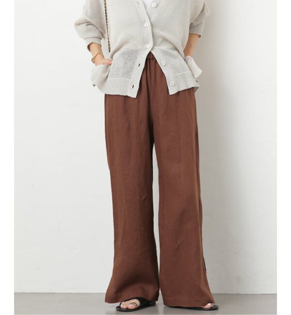 JOURNAL STANDARD relume「《一部WEB限定追加2》麻スリットイージーパンツ」|その他|