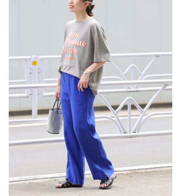 JOURNAL STANDARD relume「《一部WEB限定追加2》麻スリットイージーパンツ」|その他|