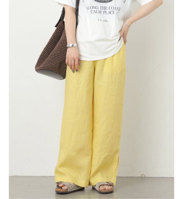 JOURNAL STANDARD relume「《一部WEB限定追加2》麻スリットイージーパンツ」|その他|