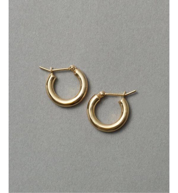 Spick and Span「《WEB限定》【SAMH by LILAS】フープピアスK18GP（両耳）」|ピアス|