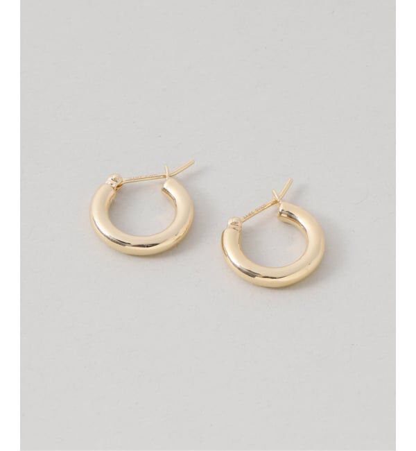Spick and Span「《WEB限定》【SAMH by LILAS】フープピアスK18GP（両耳）」|ピアス|
