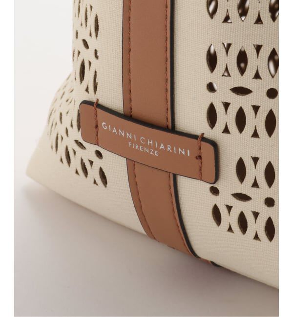  「《WEB限定》GIANNI CHIARINI/ ジャンニ キアリーニ cutting tote」|トートバッグ|
