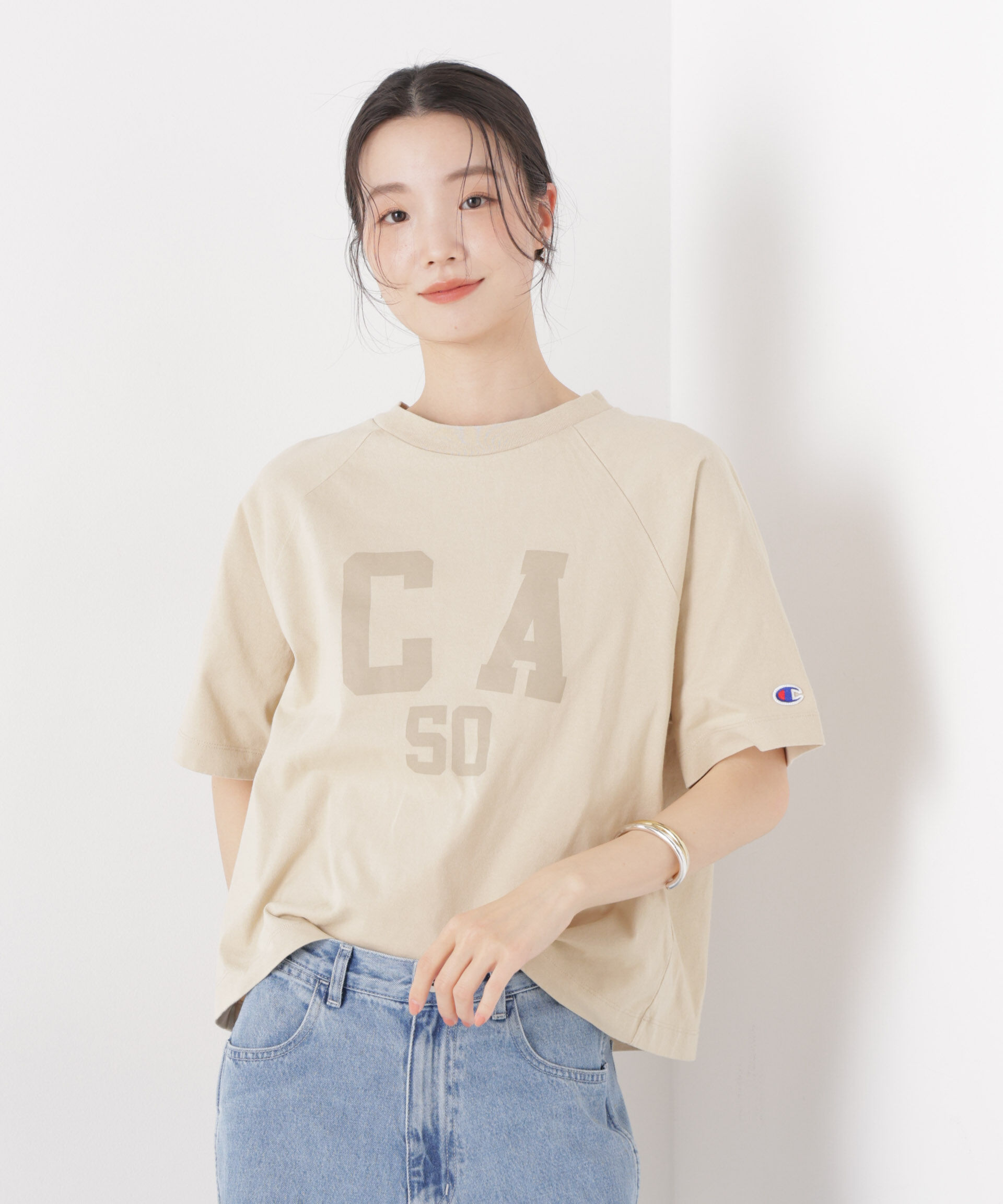 nano･universe「Champion/SHORT SLEEVE T-SHIRT」|Tシャツ・カットソー|