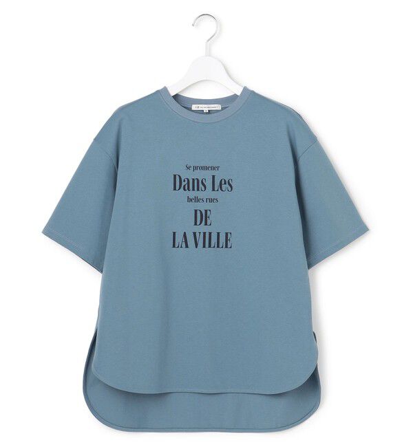 23区「シャツテール ロゴTEE」|Tシャツ・カットソー|