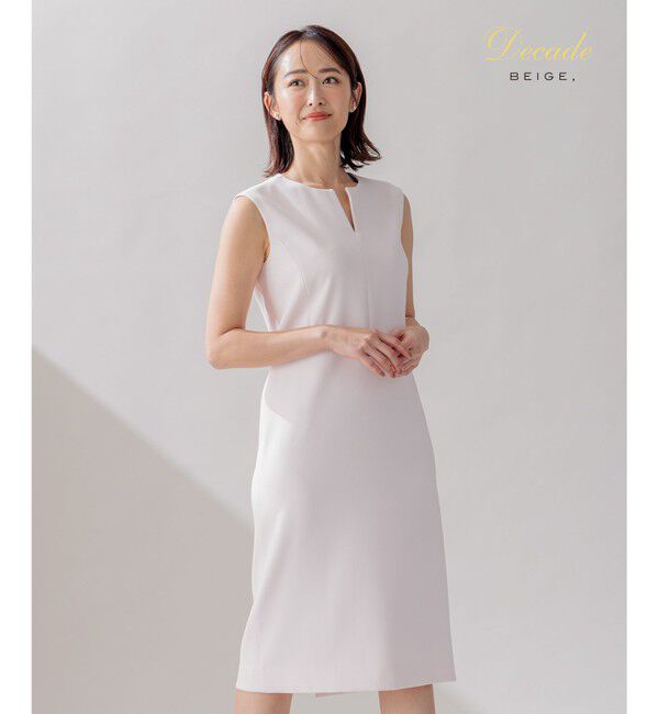 BEIGE,「LUIZA / Iラインワンピース」|ワンピース|Cherry Pink