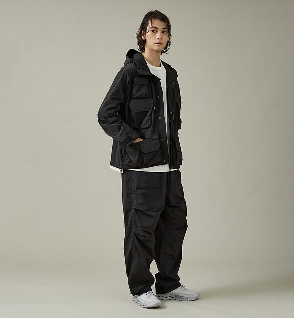 ABAHOUSE「【NoiR / ノワール】Connect Hooded / コネクトフーディ/N」|ブルゾン・スタジャン|