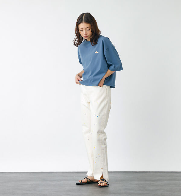 Rouge vif「【KELTY/ケルティー】ラッシュコンフォートクロップドTシャツ / ５分袖 /」|Tシャツ・カットソー|