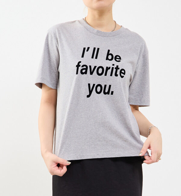 Soffitto「フロッキープリントTシャツ」|Tシャツ・カットソー|トップグレー