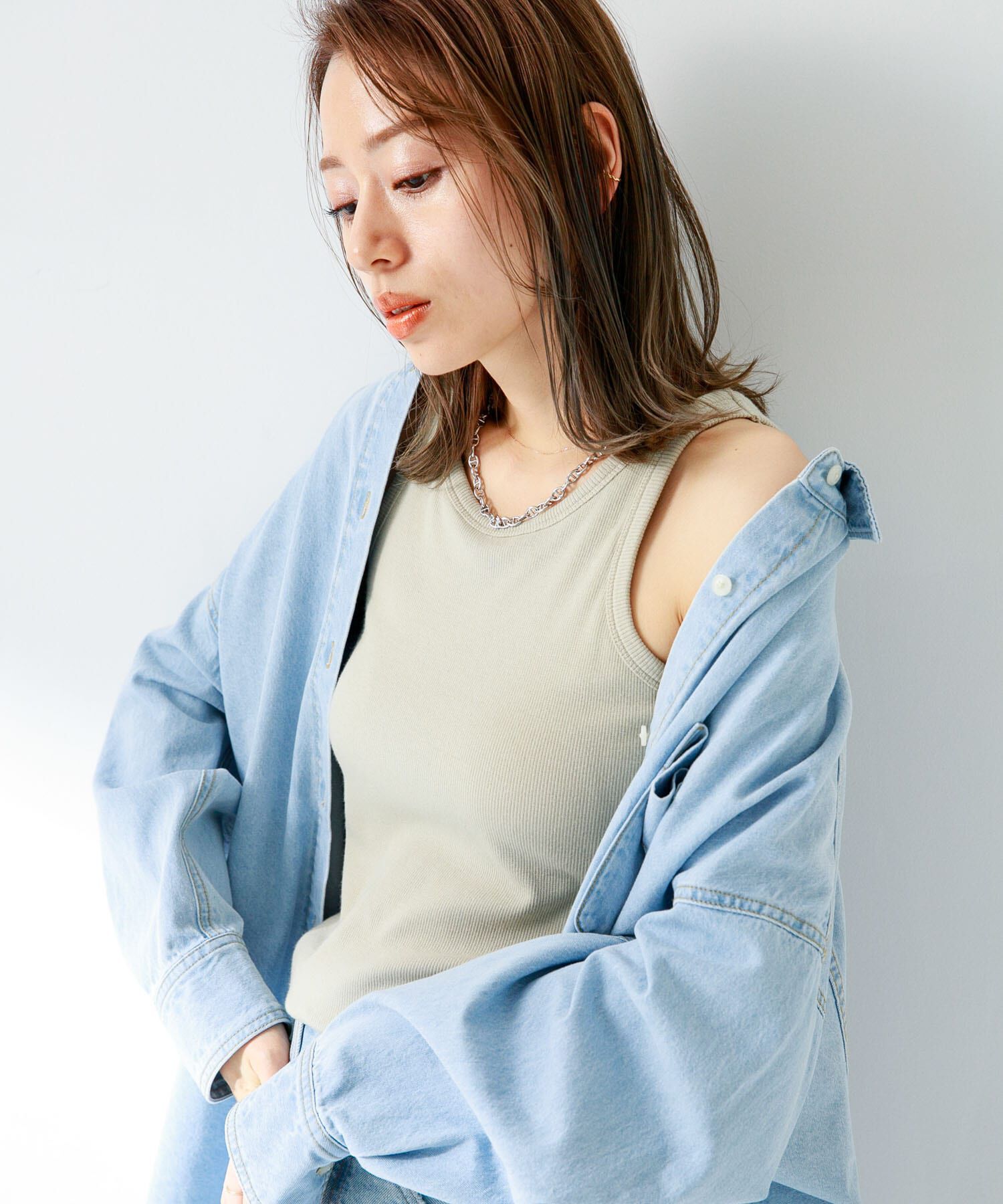 Sonny Label 「SLAB Rib Bratop」|タンクトップ|