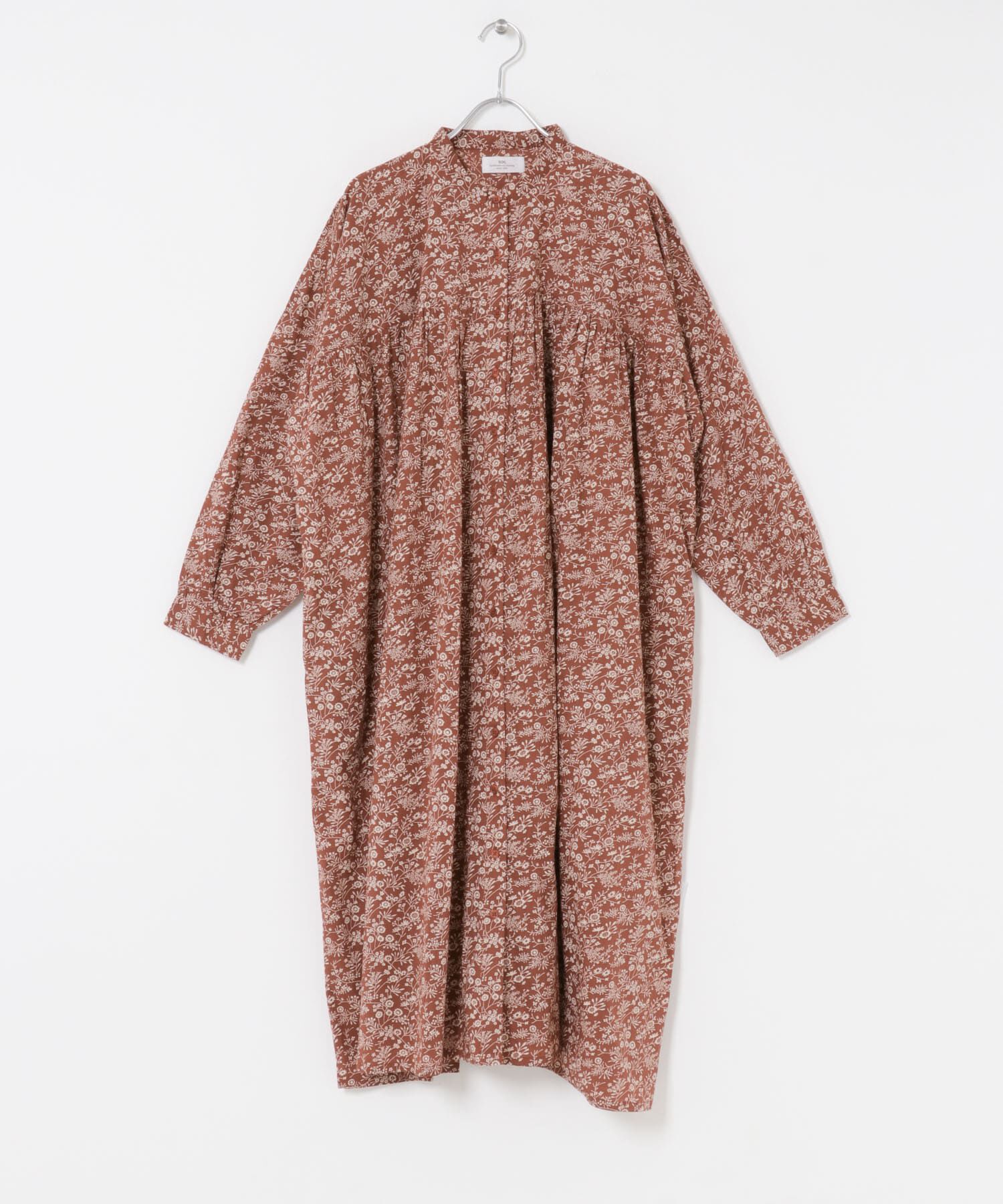URBAN RESEARCH DOORS「SOIL　FLOWER BANDEDCOLLAR DRESS」|ワンピース|
