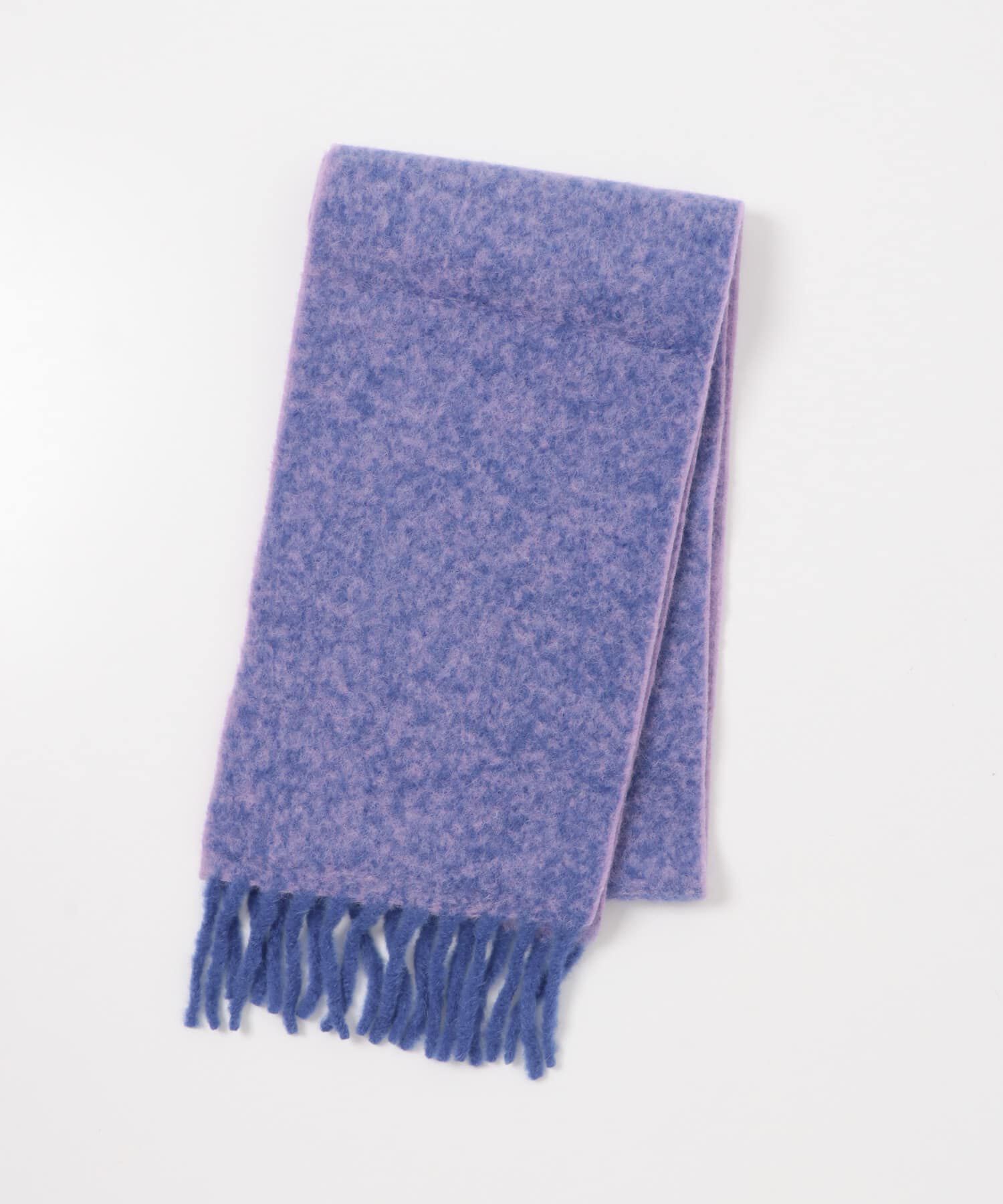 URBAN RESEARCH「THE INOUE BROTHERS　Two Colour Woolly Scarf」|マフラー|ブルー系その他
