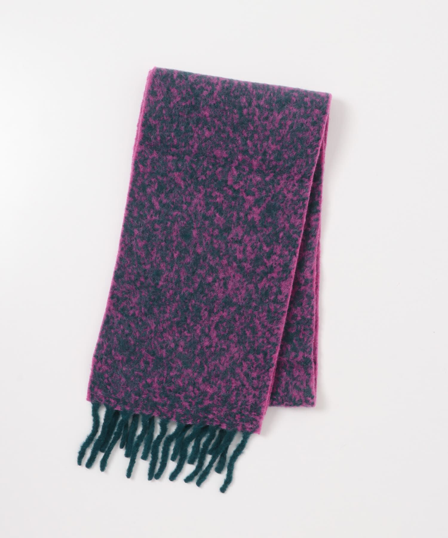 URBAN RESEARCH「THE INOUE BROTHERS　Two Colour Woolly Scarf」|マフラー|ピンク系その他