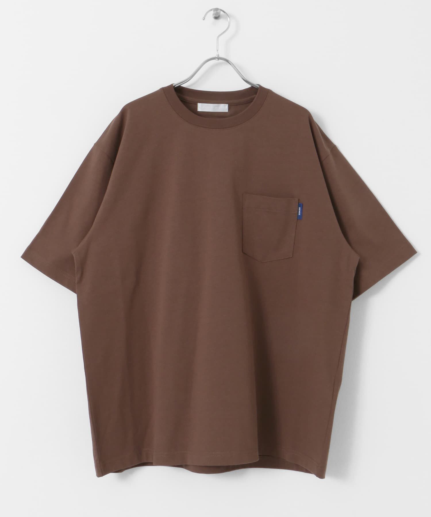 SENSE OF PLACE by URBAN RESEARCH「『WEB限定』『ﾕﾆｾｯｸｽ』ﾋﾟｽﾈｰﾑ付きﾎﾟｹｯﾄｼｮｰﾄｽﾘｰ 」|Tシャツ・カットソー|