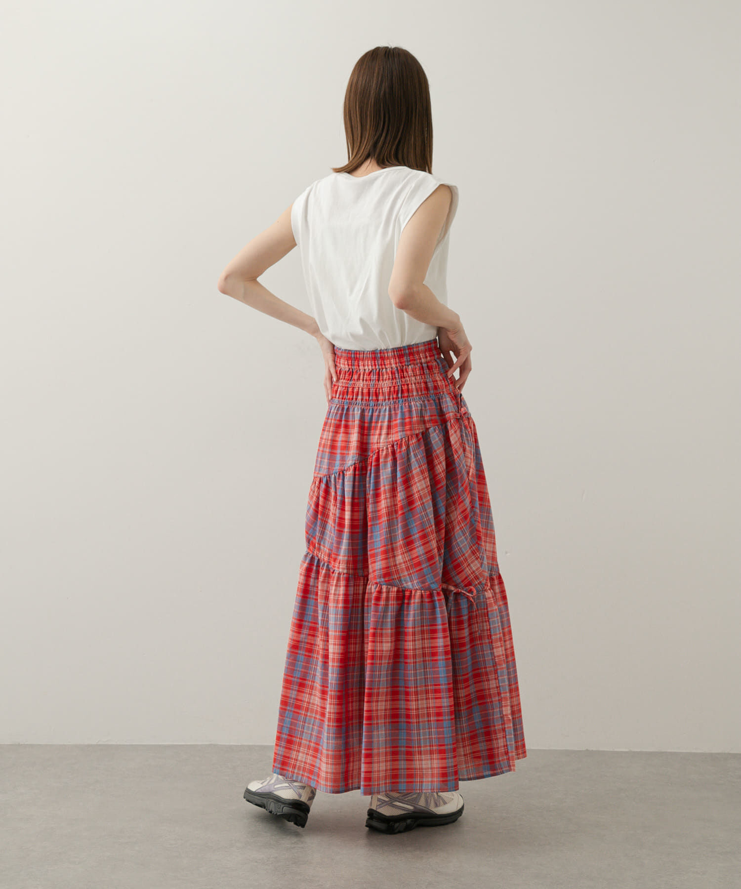 SENSE OF PLACE by URBAN RESEARCH「ショルダータックグラフィックTシャツ」|Tシャツ・カットソー|