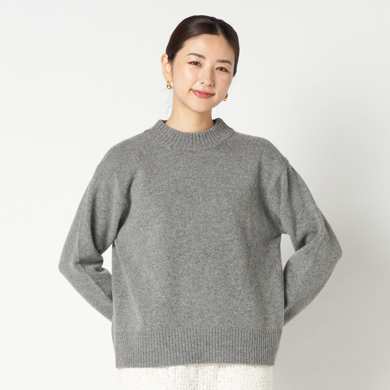 HELIOPOLE「HELIOPOLE MOCK NECK KNIT」|ニット・セーター|