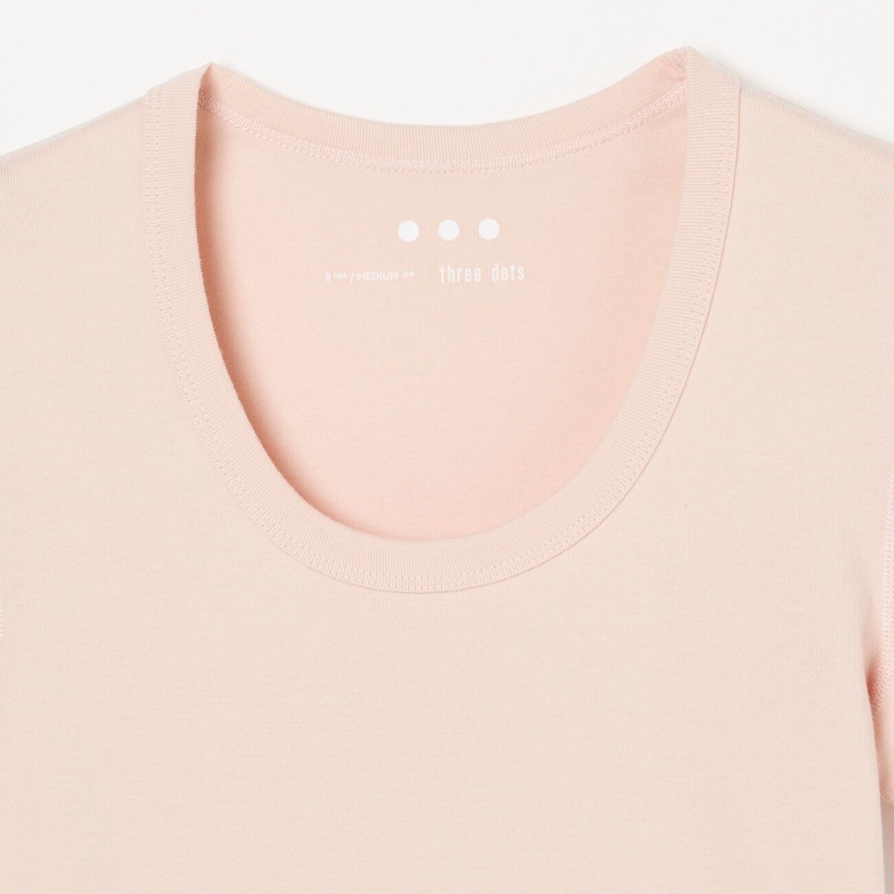  「three dots JESSICA SHORT SLEEVE」|Tシャツ・カットソー|