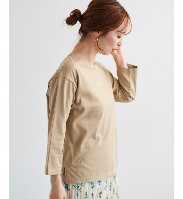  「BOUQUETロゴ7分袖T」|Tシャツ・カットソー|