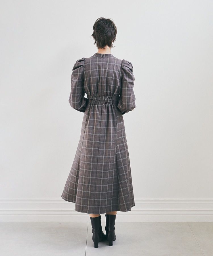 Maison de FLEUR Petite Robe「聡明な淑女のチェックワンピース」|ワンピース|