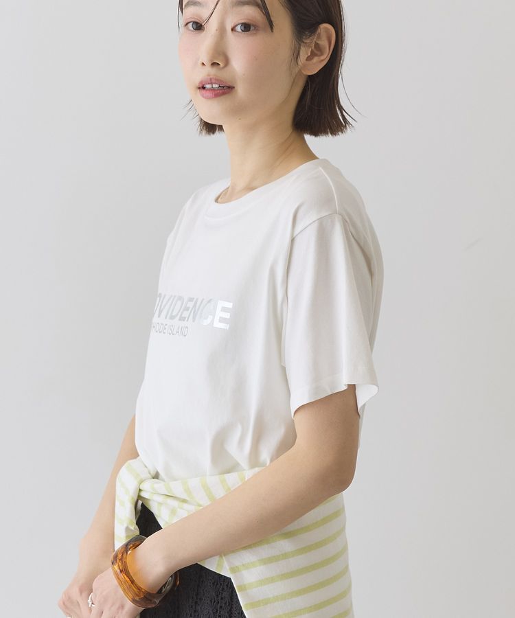 AMERICAN HOLIC「SILVERプリント半袖Tシャツ」|Tシャツ・カットソー|