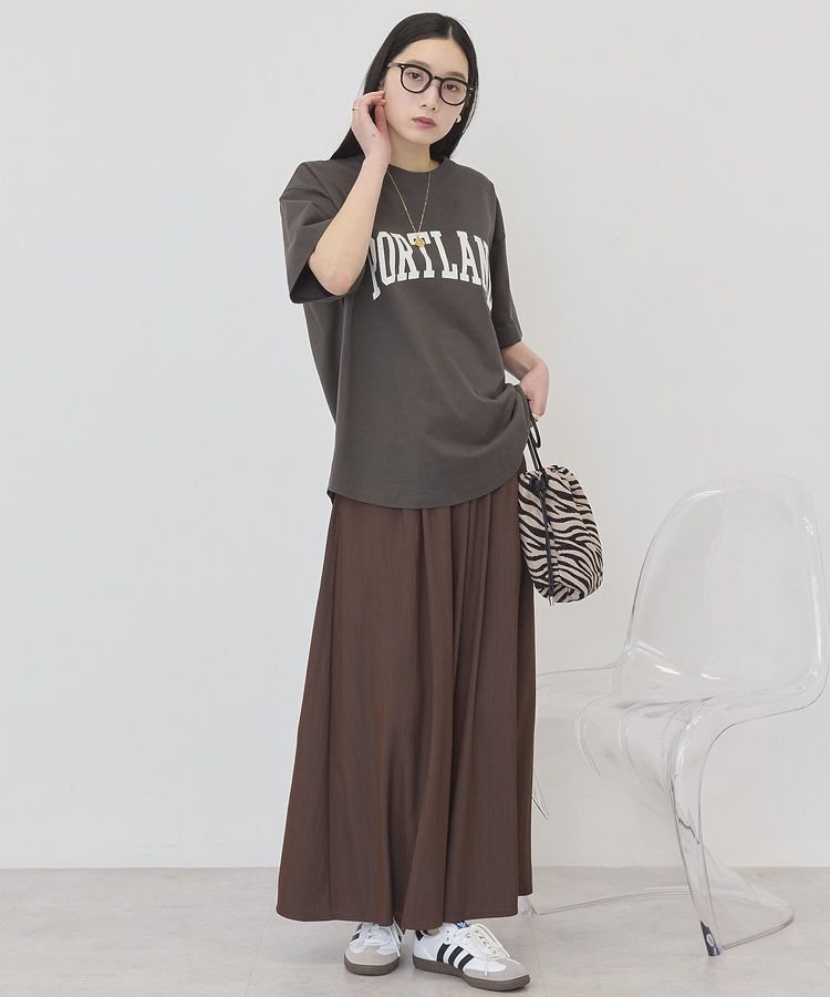 AMERICAN HOLIC「PORTLAND裾ラウンドTシャツ」|Tシャツ・カットソー|