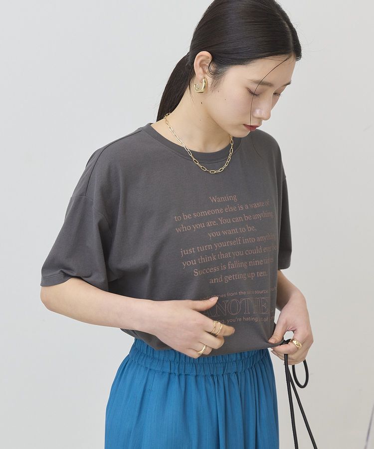AMERICAN HOLIC「メッセージロゴTシャツ」|Tシャツ・カットソー|