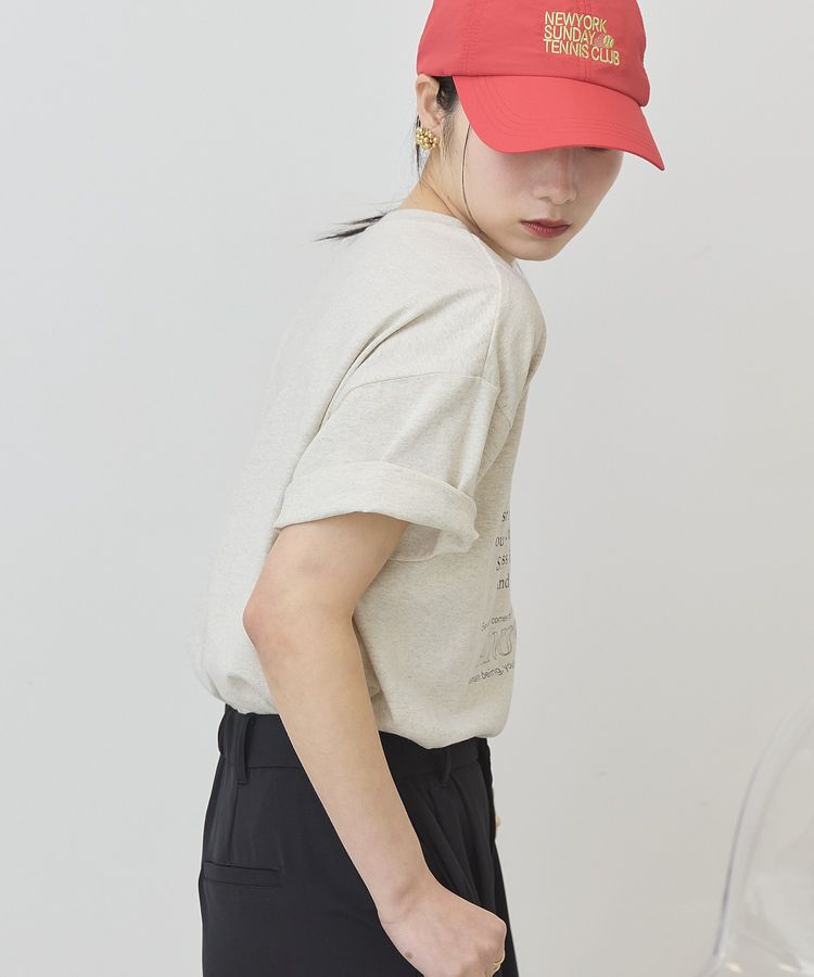 AMERICAN HOLIC「メッセージロゴTシャツ」|Tシャツ・カットソー|