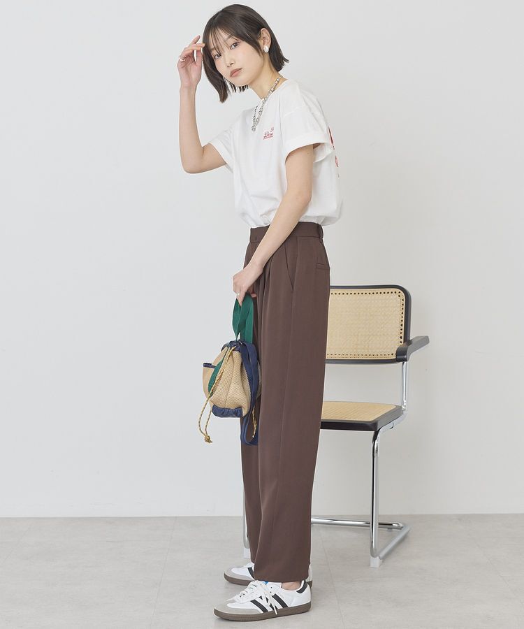AMERICAN HOLIC「サガラ刺繍Tシャツ」|Tシャツ・カットソー|