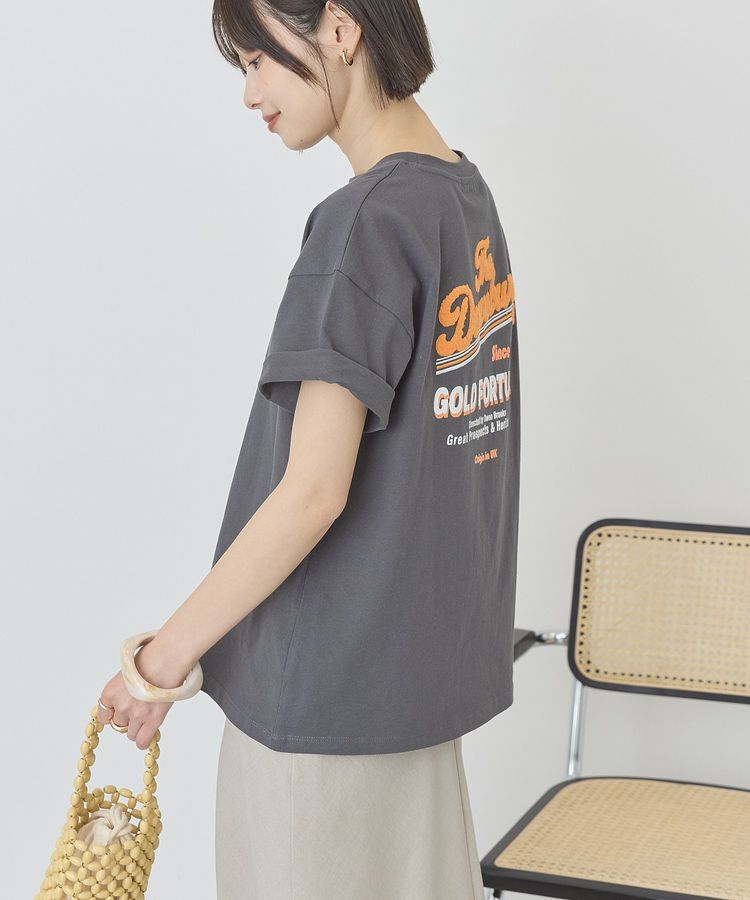 AMERICAN HOLIC「サガラ刺繍Tシャツ」|Tシャツ・カットソー|