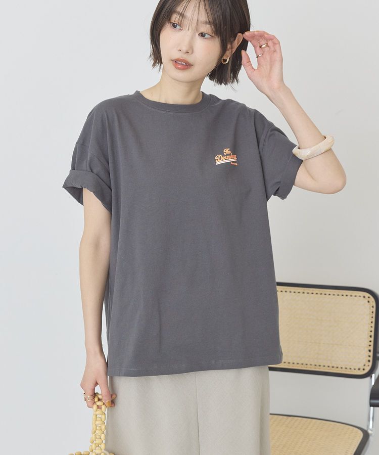 AMERICAN HOLIC「サガラ刺繍Tシャツ」|Tシャツ・カットソー|