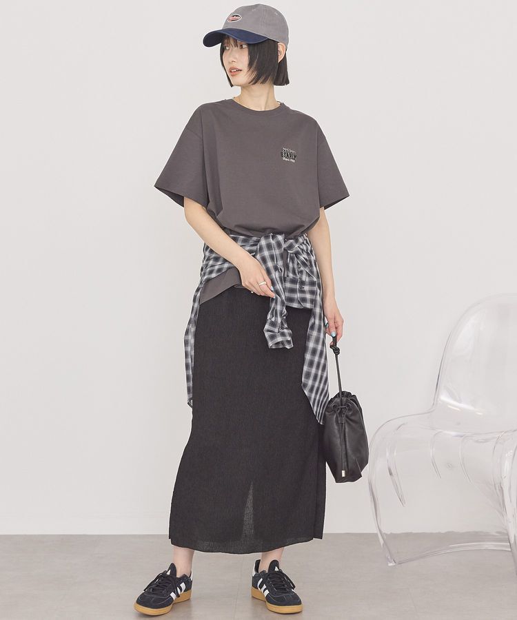 AMERICAN HOLIC「STARLY 刺繍ロゴTシャツ」|Tシャツ・カットソー|