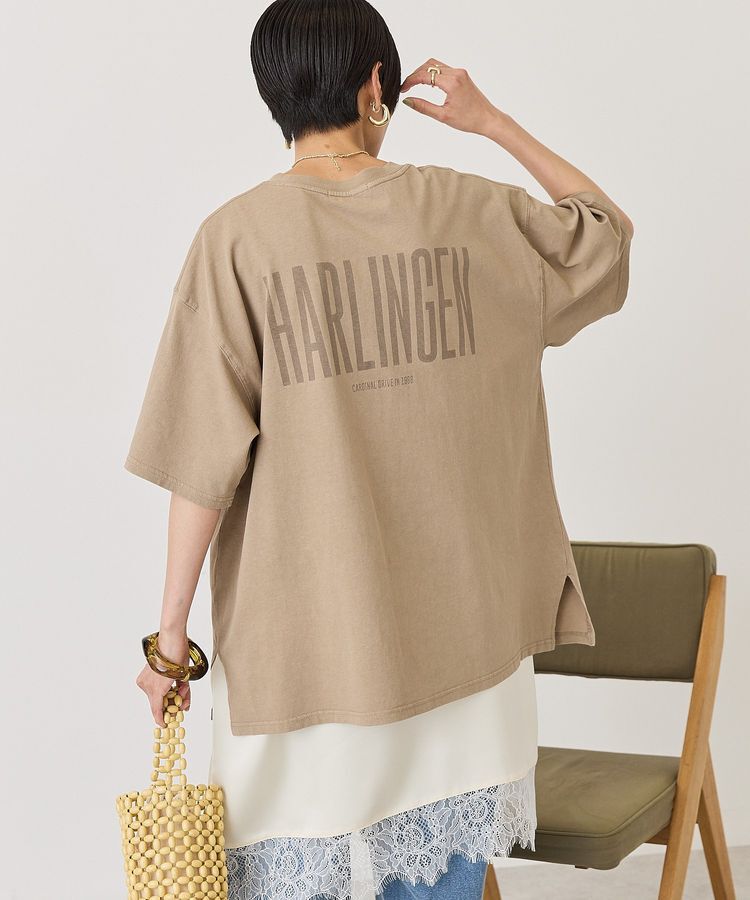 AMERICAN HOLIC「バックロゴルーズTシャツ」|Tシャツ・カットソー|