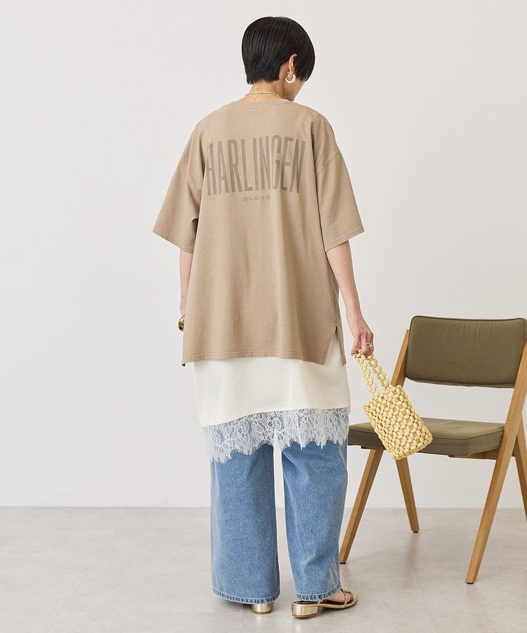 AMERICAN HOLIC「バックロゴルーズTシャツ」|Tシャツ・カットソー|