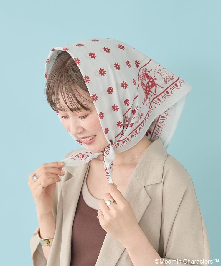AMERICAN HOLIC「【WEB限定】Moomin スカーフ」|バンダナ・スカーフ|