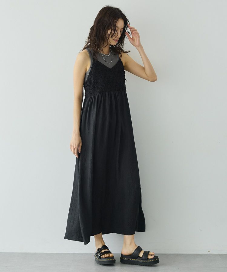 GARAGE OF GOOD CLOTHING「【日本製】ビンテージタフタ&times;JQワンピース」|ワンピース|