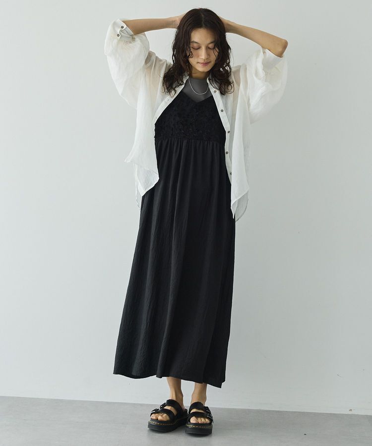 GARAGE OF GOOD CLOTHING「【日本製】ビンテージタフタ&times;JQワンピース」|ワンピース|