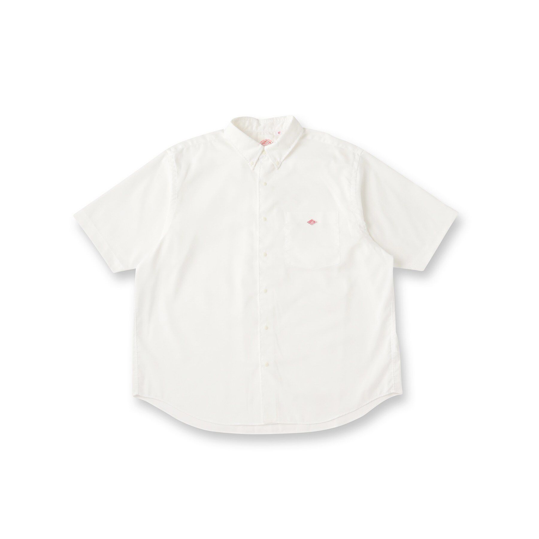 DRESSTERIOR「ドットボタン ボタンダウンシャツ ショートスリーブ」|シャツ・ブラウス|