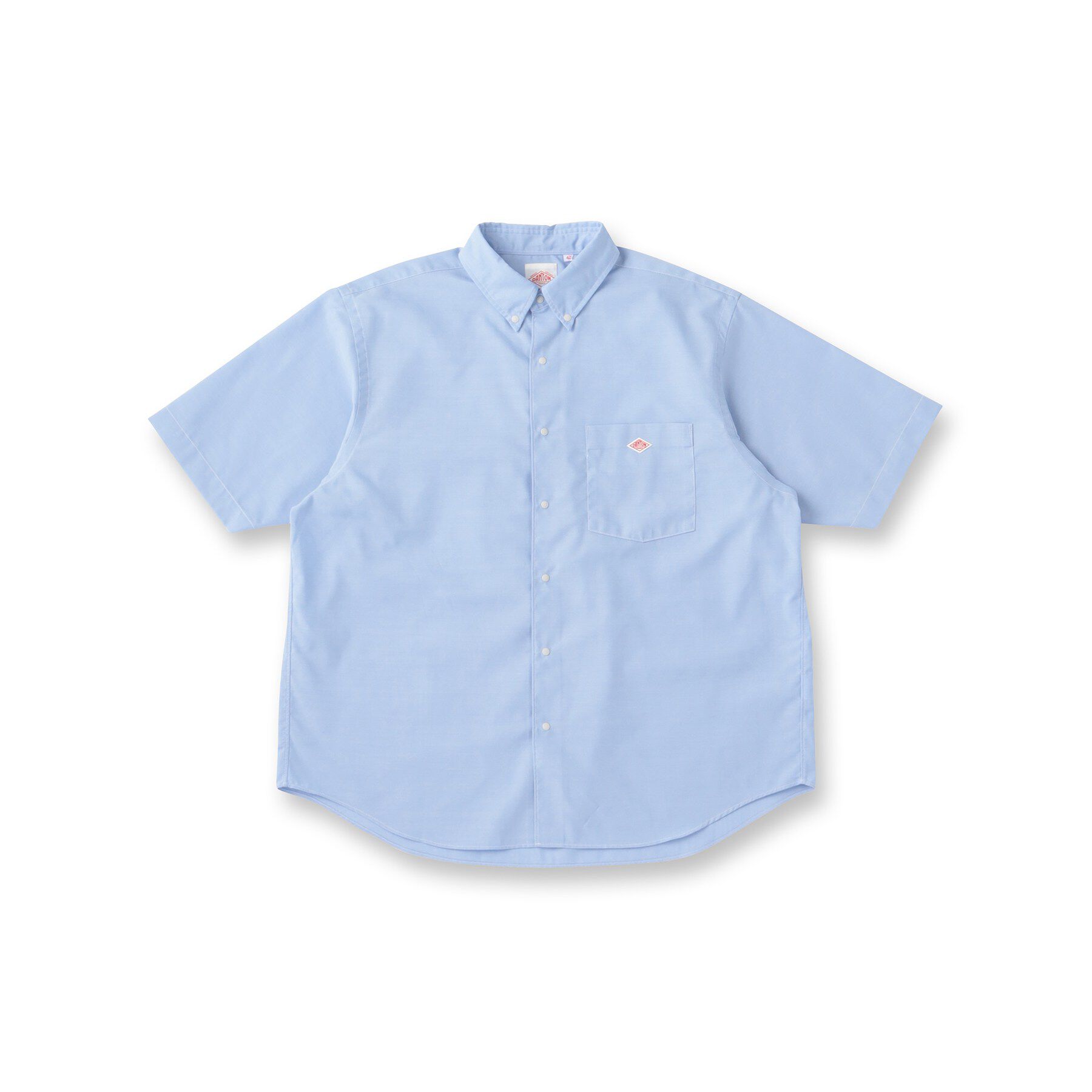 DRESSTERIOR「ドットボタン ボタンダウンシャツ ショートスリーブ」|シャツ・ブラウス|