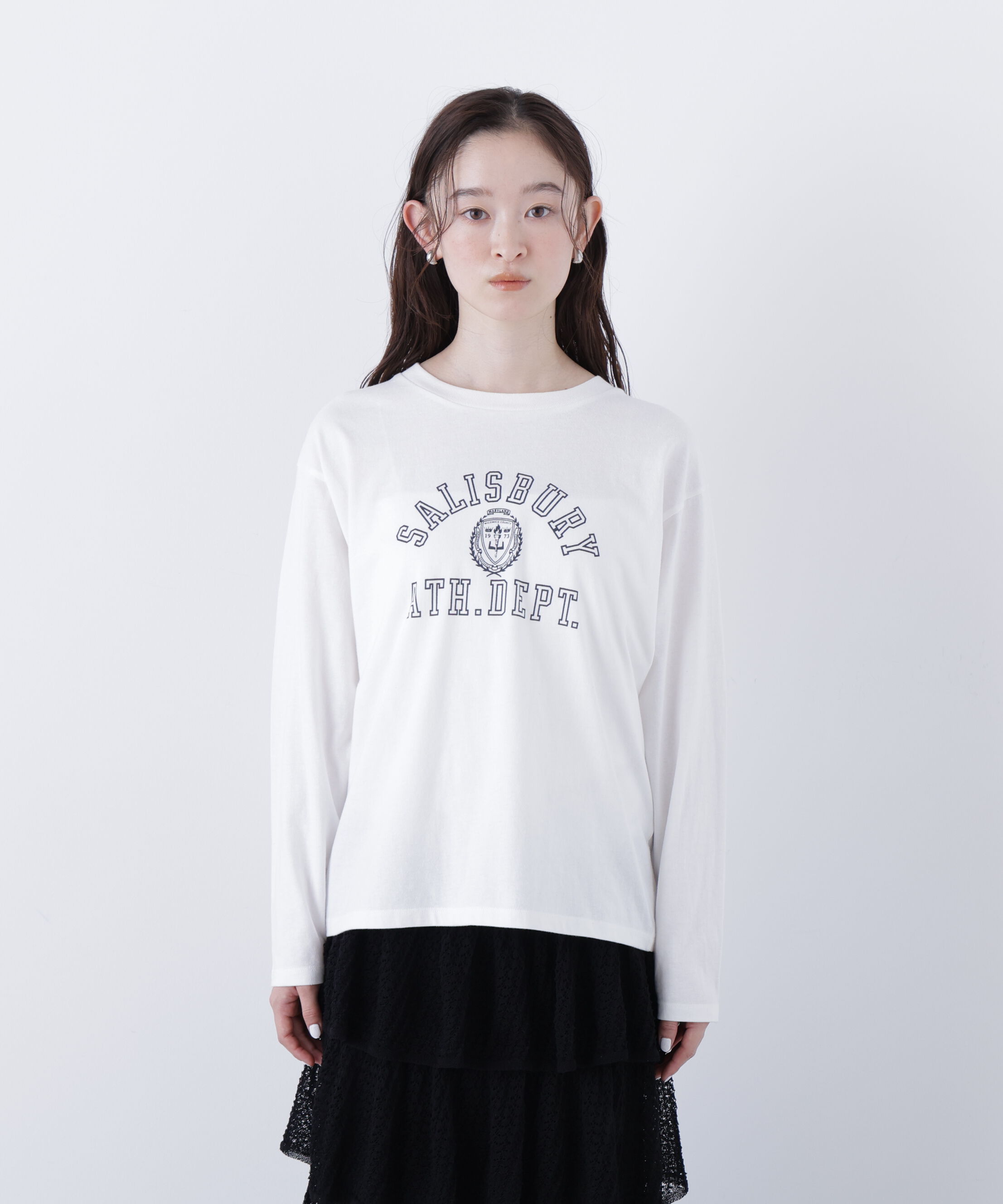  「〈N.〉カレッジロゴロンＴ」|Tシャツ・カットソー|