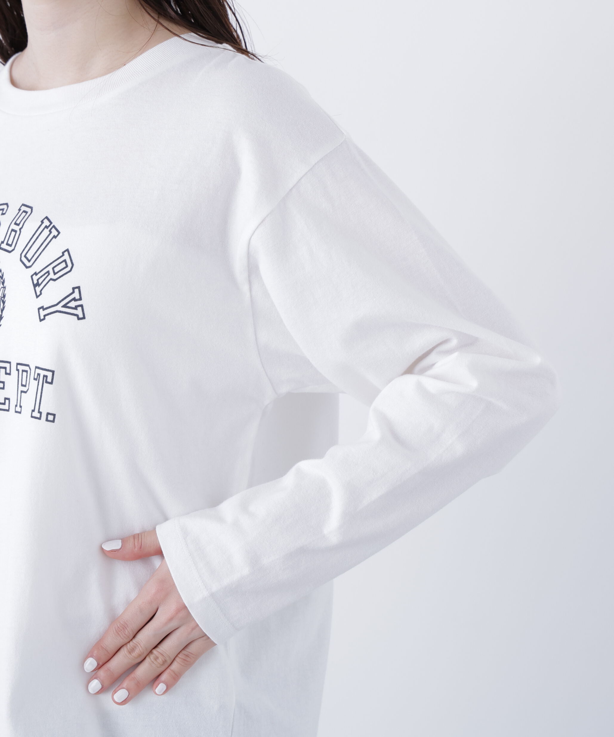  「〈N.〉カレッジロゴロンＴ」|Tシャツ・カットソー|