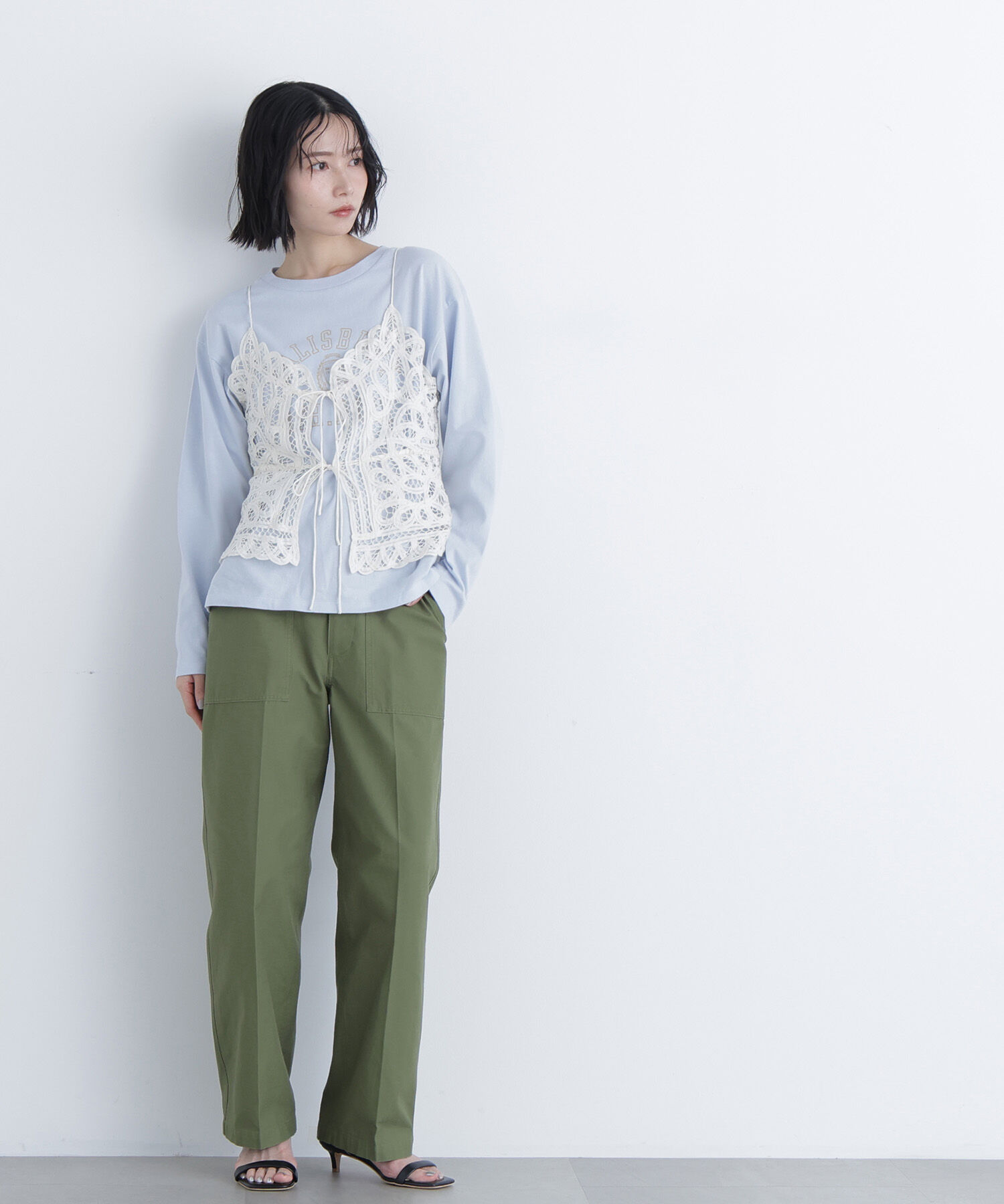  「〈N.〉カレッジロゴロンＴ」|Tシャツ・カットソー|