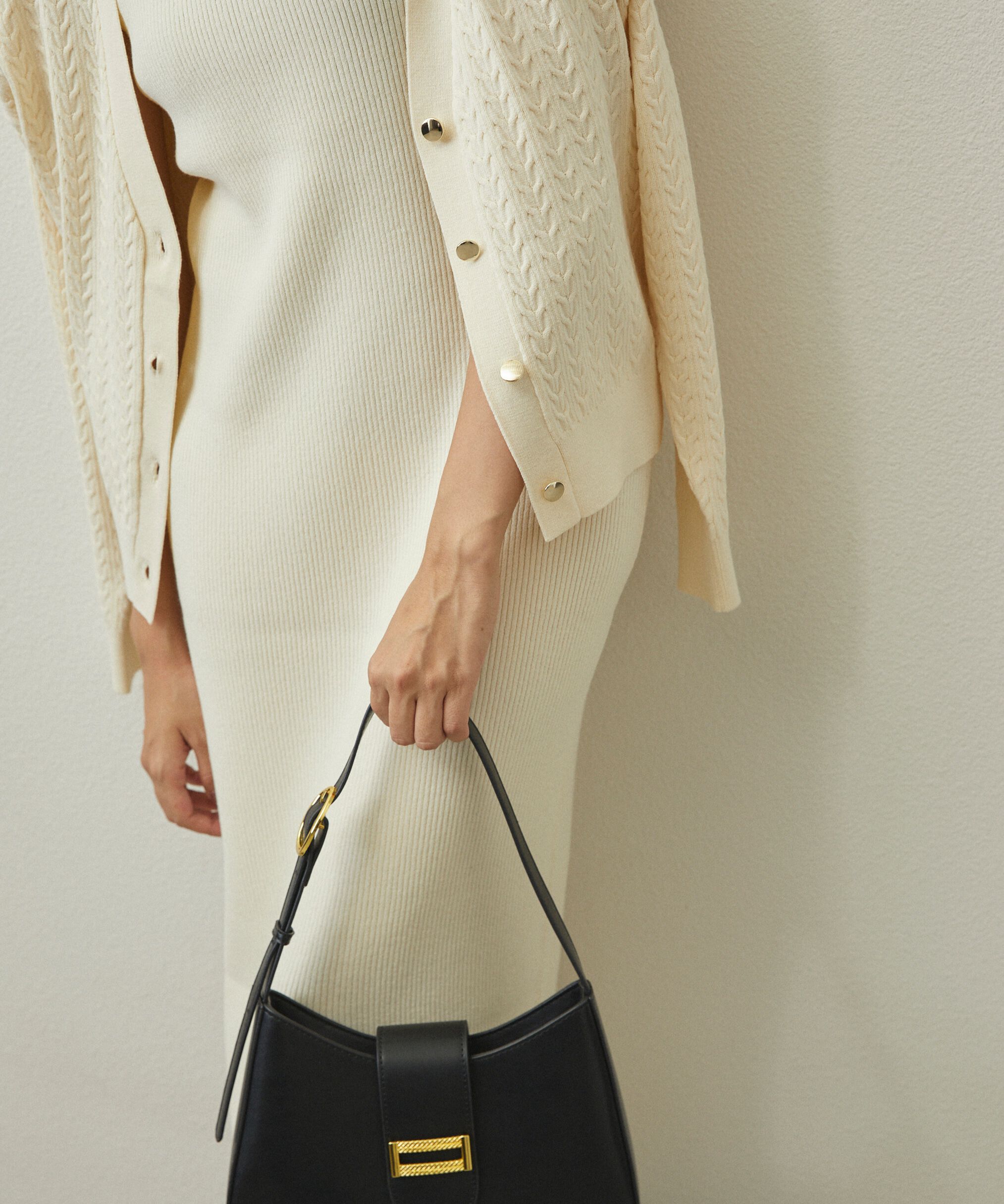 PROPORTION BODY DRESSING「ケーブルカーディガンニットセットアップ」|ワンピース|
