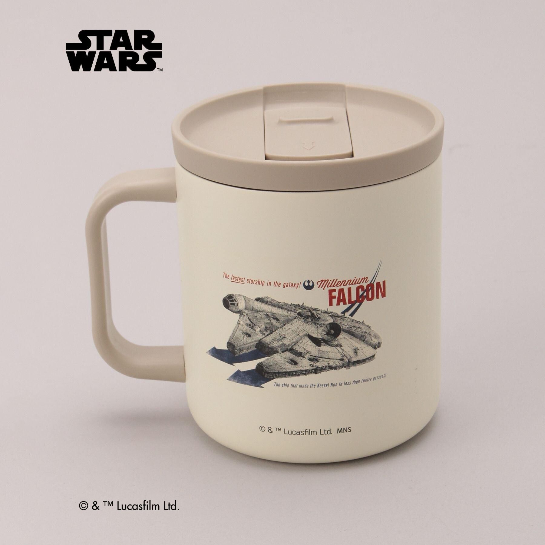212 KITCHEN STORE「フタつきマグ400ml ミレニアムファルコン ＜STAR WARS スター・ウォーズ ＞」|その他|