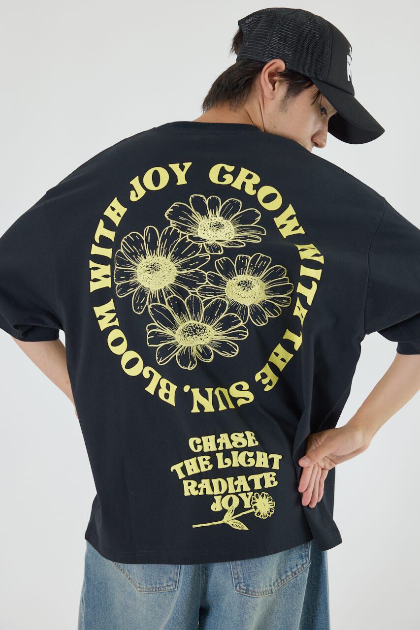 RODEO CROWNS「サークルフラワーTシャツ」|Tシャツ・カットソー|BLK