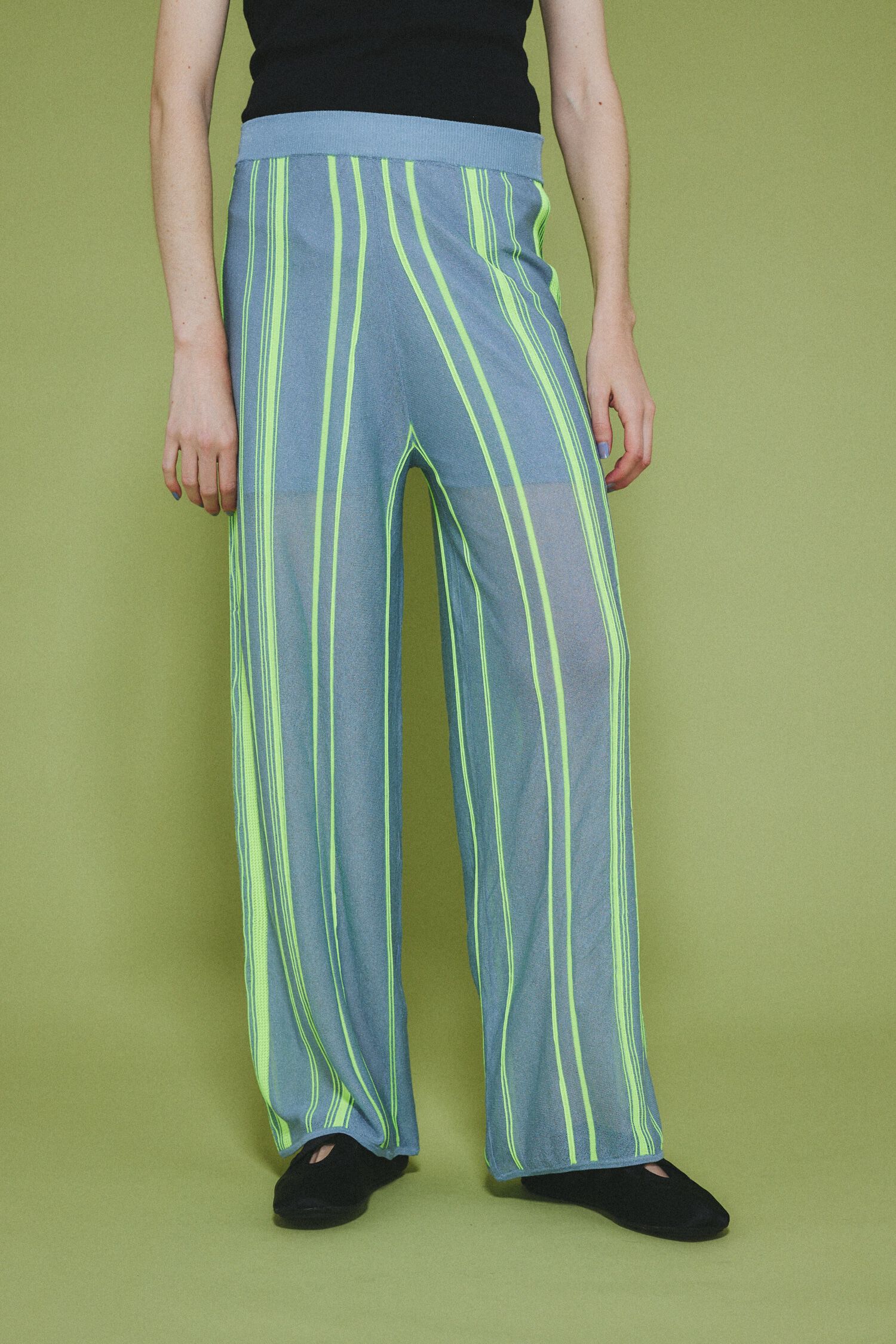 HeRIN.CYE「Random patten knit pants」|その他|LIME