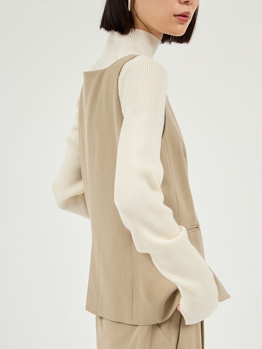 emmi atelier「【セットアップ対応】ジレトップス」|Tシャツ・カットソー|