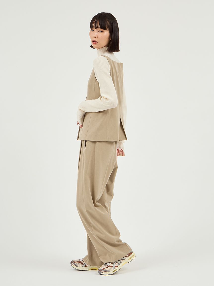 emmi atelier「【セットアップ対応】ジレトップス」|Tシャツ・カットソー|