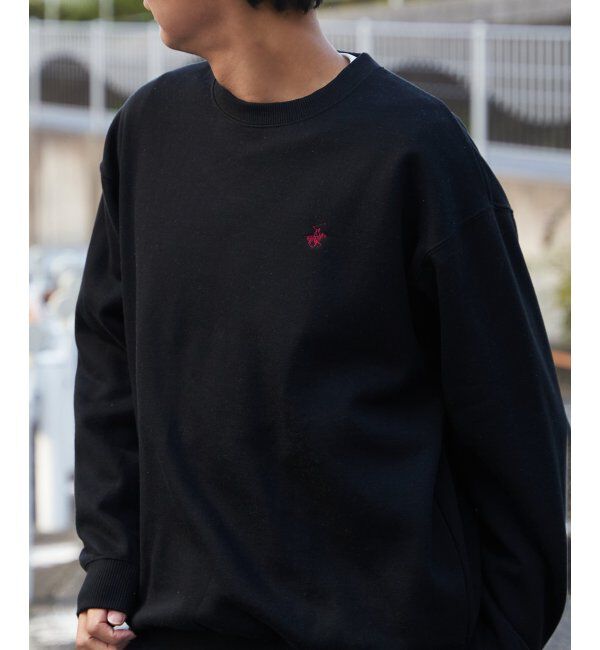 VENCE share style「BEVERLY HILLS POLO CLUB 裏起毛クルーネックプルオーバー」|スウェット・ジャージ|