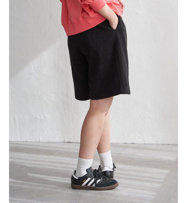 VENCE share style「コーデユロイ裏フリースハーフパンツ」|その他|
