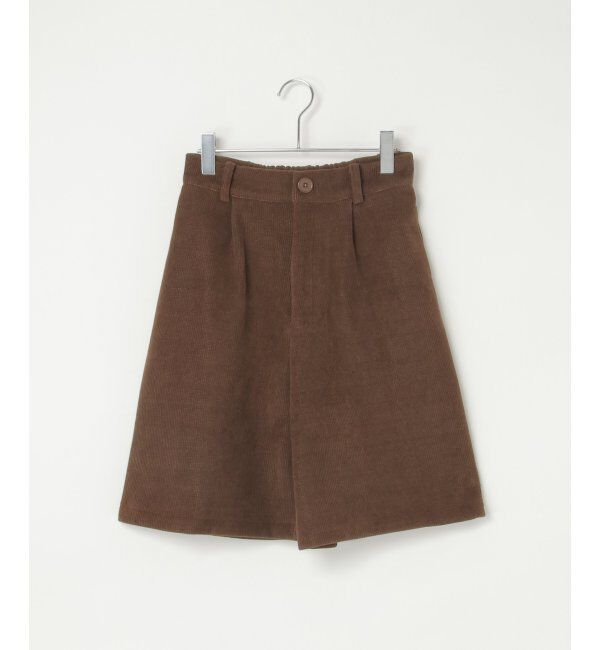 VENCE share style「コーデユロイ裏フリースハーフパンツ」|その他|
